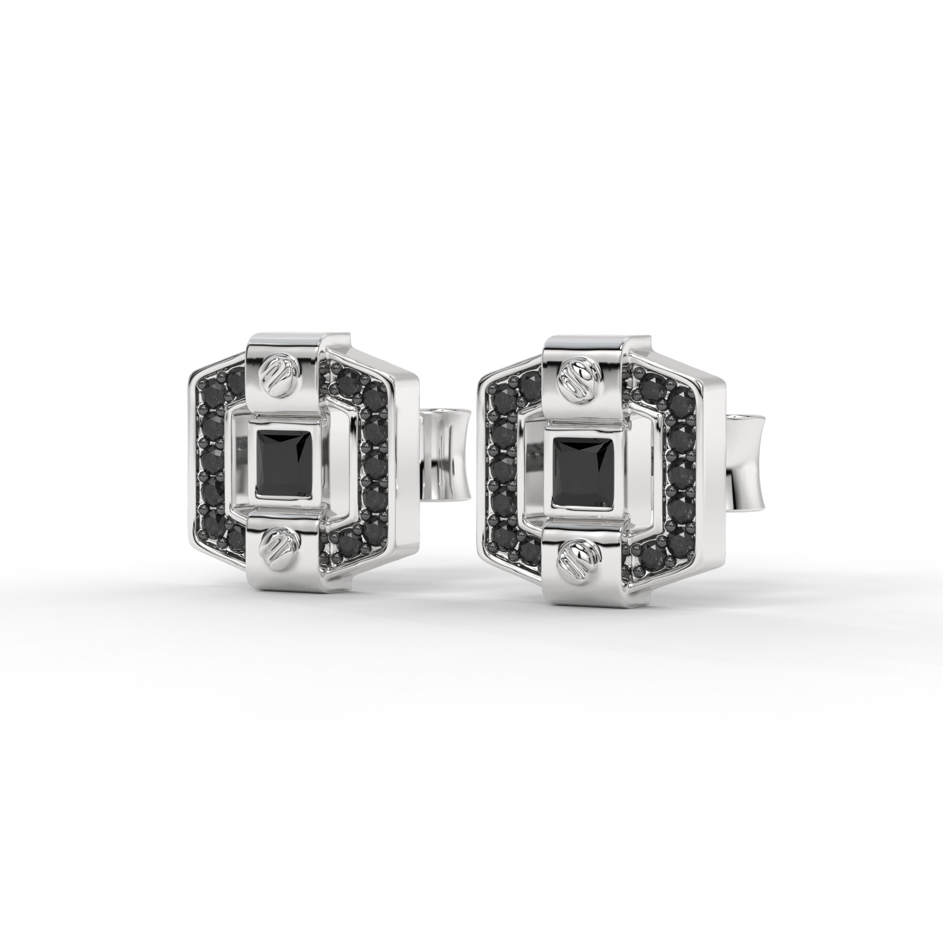 CROWN LOCK STUDS