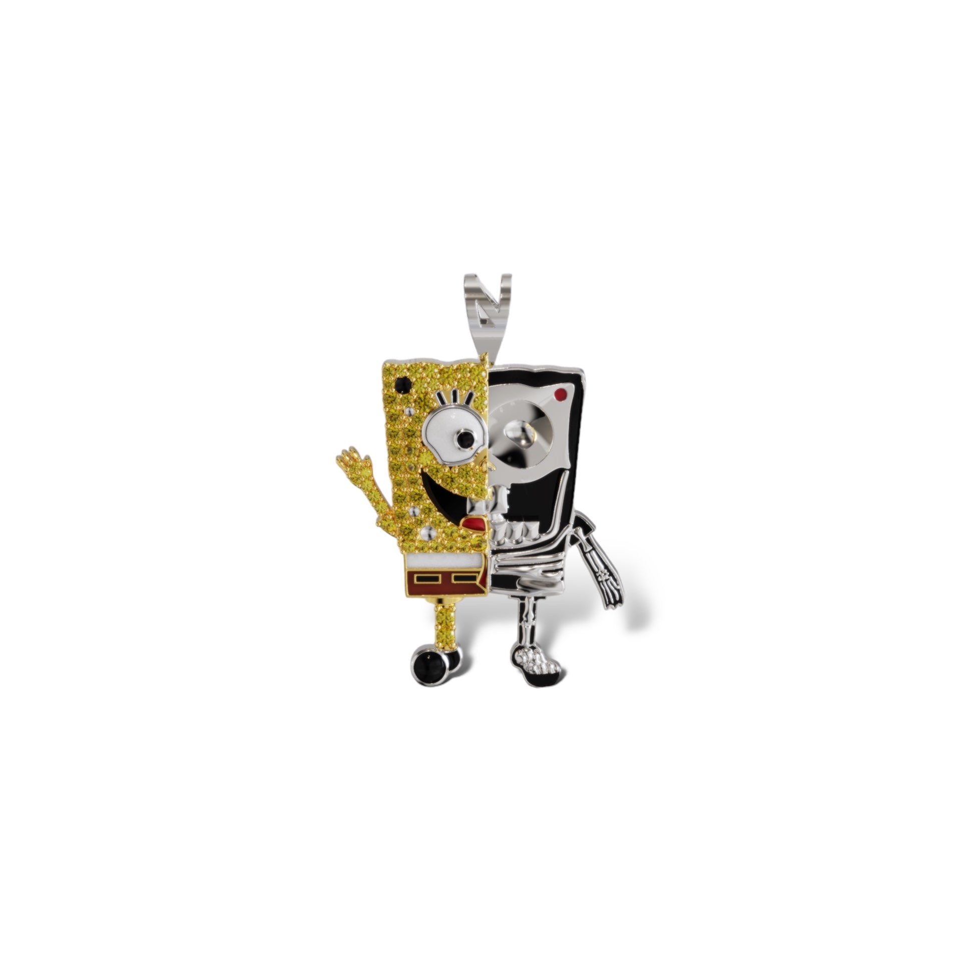 Spongebob iced hot sale out chain