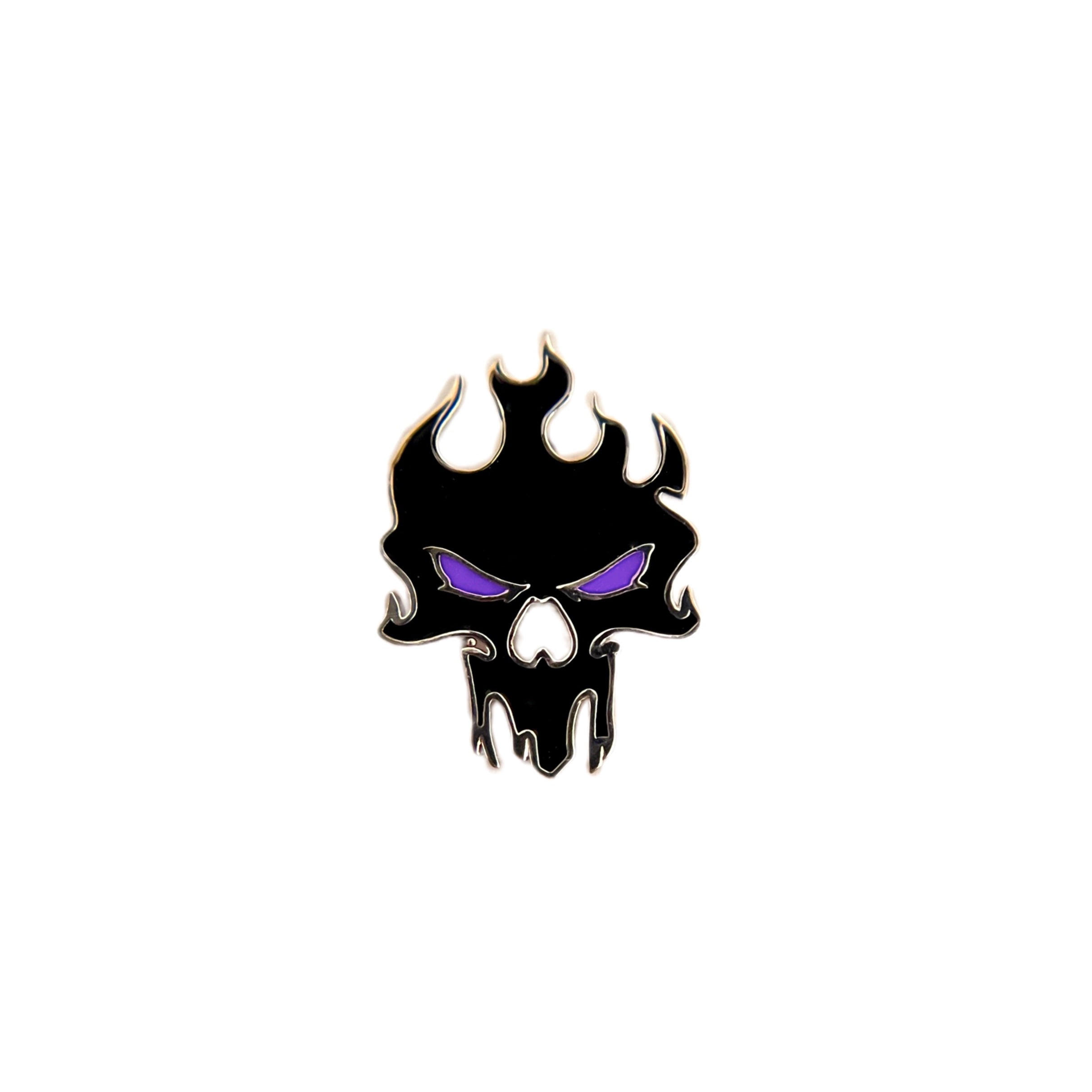 FLAMING SKULL