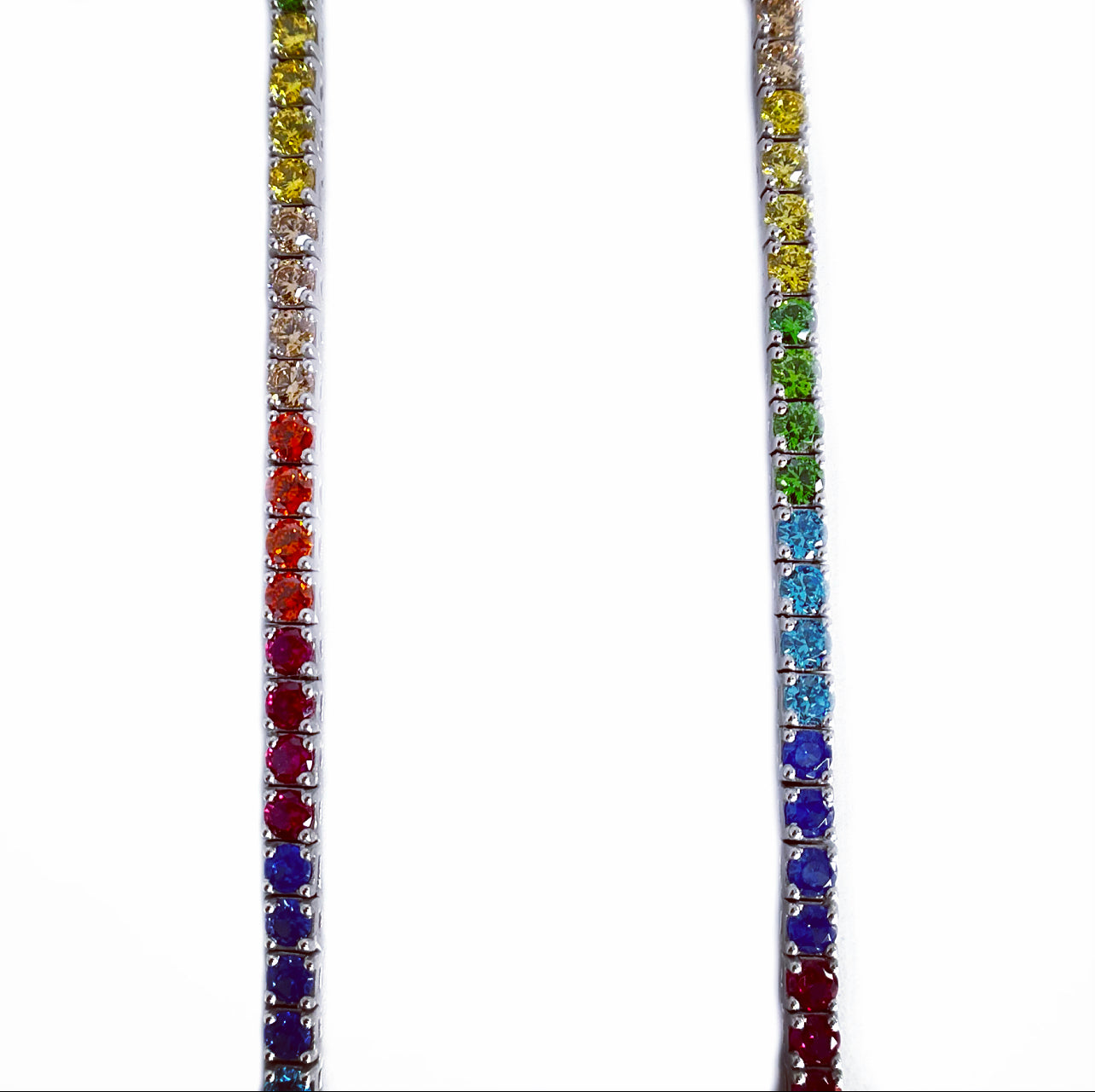 SPECTRUM TENNIS NECKLACE