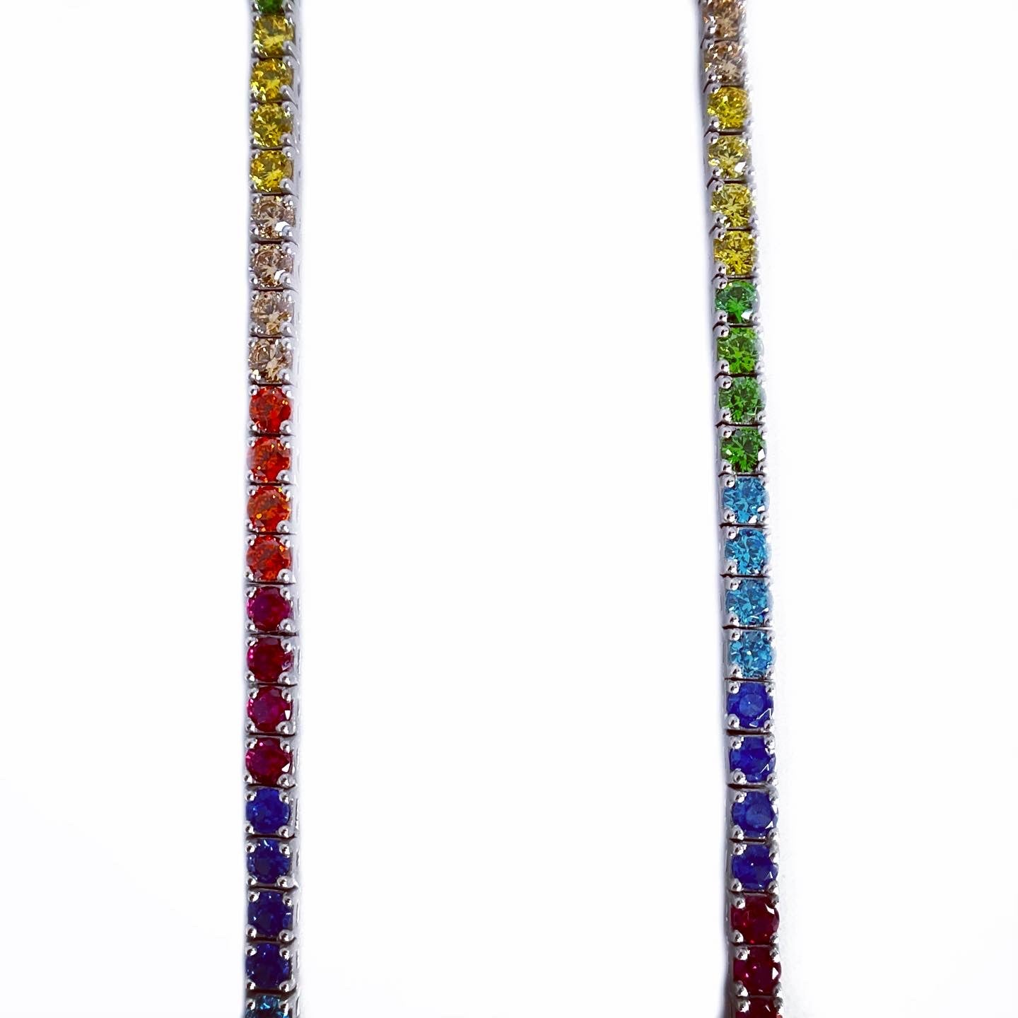 SPECTRUM TENNIS NECKLACE